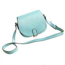 Fashion Women Leather Shoulder Bag Clutch Handbag Candy Color Portable Mini Tote Purse Hobo Messenger Bags EF8