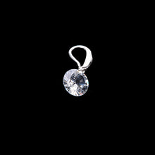 Elegant Silver Color Women Crystal Rhinestone Dangle Earrings Women Jewelry Gifts  EF8