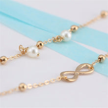 Body Chains Women Silver Plated Anklet Bead Ankle Bracelet Anklets for Women Foot Jewelry EF8
