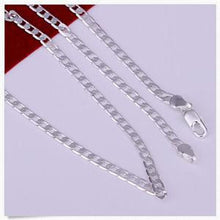 Gentle Men Trendy Nice Silver Link Chain Charming Necklace EF8