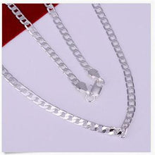 Gentle Men Trendy Nice Silver Link Chain Charming Necklace EF8