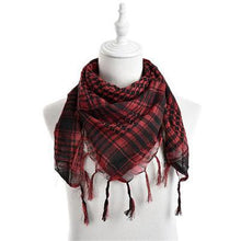 5 Colors Women Men Checkered Arab Grid Neck Keffiyeh Palestine Scarf Wrap 100*100CM EF8