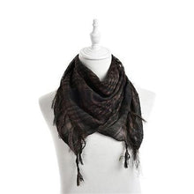 5 Colors Women Men Checkered Arab Grid Neck Keffiyeh Palestine Scarf Wrap 100*100CM EF8