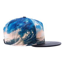 Men Women Snapback Adjustable 3D Waves Baseball Cap Hip Hop Hat Outdoor Fishing Raiders EF8