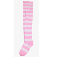 Women Girls Cute Striped Thigh High Stocking Over Knee Ladies Fashion Casual Halloween Cosplay Stockings EF8