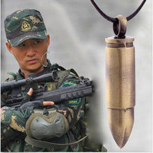 Man Bullet Chain Necklace Male Pendant Jewelry Gifts For Men 3 Colors EF8