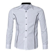 Fashion Mens Luxury Long Sleeve Casual Slim Fit Stylish Dress Shirts Shirt Tops Tees EF8