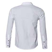 Fashion Mens Luxury Long Sleeve Casual Slim Fit Stylish Dress Shirts Shirt Tops Tees EF8