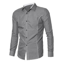 Fashion Mens Luxury Long Sleeve Casual Slim Fit Stylish Dress Shirts Shirt Tops Tees EF8