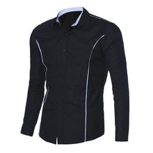 Fashion Mens Luxury Long Sleeve Casual Slim Fit Stylish Dress Shirts Shirt Tops Tees EF8