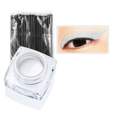 12 ColorsMakeup Long-lasting Multi-color Eyeliner Cream Combination Eyeliner50pc Eyeliner Brush Cosmetic Tools EF8