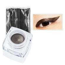 12 ColorsMakeup Long-lasting Multi-color Eyeliner Cream Combination Eyeliner50pc Eyeliner Brush Cosmetic Tools EF8