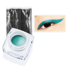 12 ColorsMakeup Long-lasting Multi-color Eyeliner Cream Combination Eyeliner50pc Eyeliner Brush Cosmetic Tools EF8