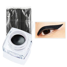 12 ColorsMakeup Long-lasting Multi-color Eyeliner Cream Combination Eyeliner50pc Eyeliner Brush Cosmetic Tools EF8