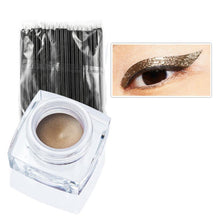 12 ColorsMakeup Long-lasting Multi-color Eyeliner Cream Combination Eyeliner50pc Eyeliner Brush Cosmetic Tools EF8