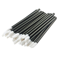 12 ColorsMakeup Matte Lipstick Lip Gloss Pencil Long Lasting lipgloss50pc Disposable Black Bar Lip Brush EF8