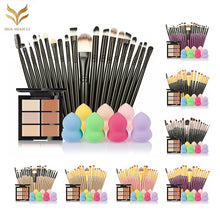 6-Color Concealer Contour Palette20 Makeup Brush Water Puff Puff Powder Puff Cosmetic Tools maquiagem- EF8