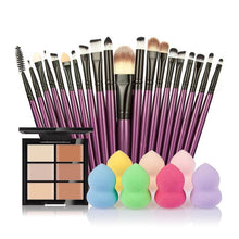 6-Color Concealer Contour Palette20 Makeup Brush Water Puff Puff Powder Puff Cosmetic Tools maquiagem- EF8