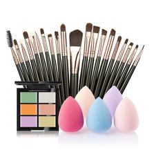 6-Color Concealer Contour Palette20 Makeup Brush Water Puff Puff Powder Puff Cosmetic Tools maquiagem- EF8