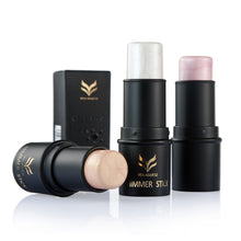 bronzers highlighter 3 Colors Highlight Rods Powder Stick Gold Shade And Silver Shimmer Powder Makeup Cosmetics EF8