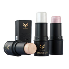bronzers highlighter 3 ColorsHighlight Rods Powder Stick Gold Shade And Silver Shimmer Powder Makeup Cosmetics EF8