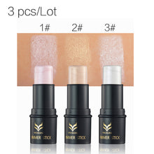 bronzers highlighter 3 ColorsHighlight Rods Powder Stick Gold Shade And Silver Shimmer Powder Makeup Cosmetics EF8