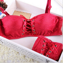 Intimates Japanese super Sexy bra push up white   black Princess straps belt lace women bra sets  EF8