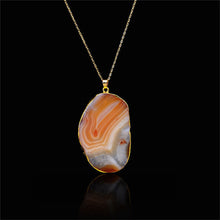Irregular Colorful Amethyst Stone Charms Jewelry Collares bijoux piedras naturales Natural Stone Pendant Necklace EF8
