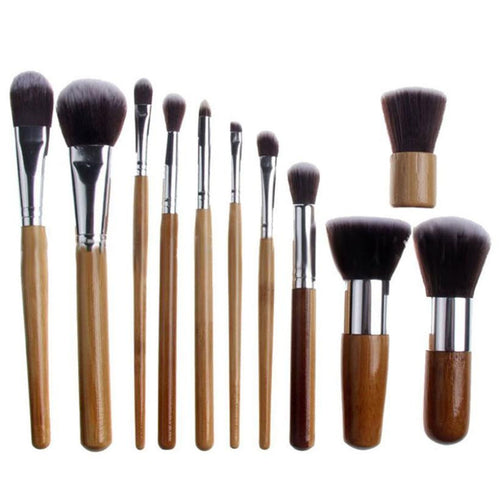 1 Wooden Handle Professional Makeup Cosmetic Eyeshadow Foundation Concealer Brush Tool Set Brushes Gift EF8