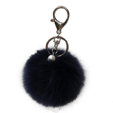 18 Fluffy Ball Keychain Cute Simulation Rabbit Fur Ball Key Chain For Car Key Ring Car Ornaments Bag Pendant key ring EF8