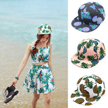 Pineapple Snapback Bboy Hat Adjustable Baseball Cap Hip-hop Hat Unisex 3 Colors Women Men Cap Tops Hats ing EF8