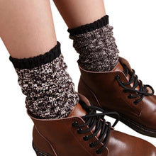Fashion Women Boot In Tube Socks Vintage Thick Knitting Women Socks EF8