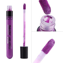 Makeup Long Lasting Lip Gloss 6 Colors Waterproof Liquid Lipstick Red / Purple Lipgloss Cosmetics EF8