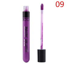 Makeup Long Lasting Lip Gloss 6 Colors Waterproof Liquid Lipstick Red / Purple Lipgloss Cosmetics EF8