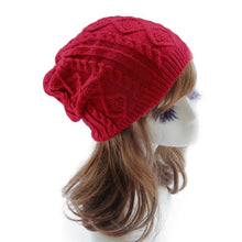 Fashion Style Unisex Women Men Warm Ski Knitted Crochet Baggy Beanie Hat Cap Beret 6 Colors EF8
