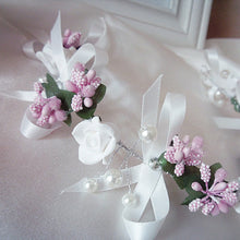 Fashion Wedding Bridesmaid Boho Floral Flower Festival Forehead Headband Hair Garland EF8