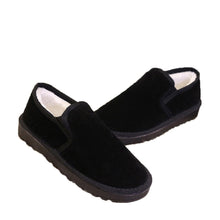 Fashion Women Boots Flat Ankle Fur Lined Warm Snow Breathable Shoes Lazy shoes Big Size 35-43 Drop Shipping EF8