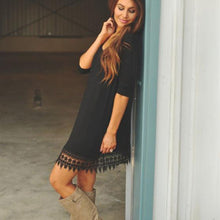 Fashion Women Casual Hem Lace Splice Long Sleeve Party Dress Sexy Bodycon Evening Mini Dress Vestidos Plus Size EF8