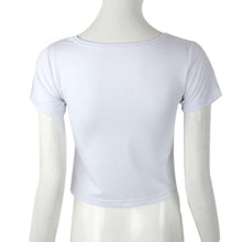 Fashion Women Letter Print Shirts Cotton Short Sleeve T Shirts Tops Slim Bodycon Harajuku Camisetas EF8