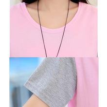 Nursing Clothes Pregnant for Women Maternity Patchwork Breastfeeding lactating Cotton Dress EF8