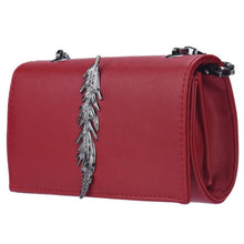 Luxury Women Girls Faux Leather Mini Small Shoulder Bag Leaf Decor Handbag Crossbody Messenger Bags EF8