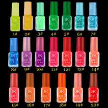 7ml/pc 20 colors Optional series of Fluorescent Neon Luminous Gel Nail Polish for Glow in DarkShip EF8