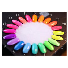 7ml/pc 20 colors Optional series of Fluorescent Neon Luminous Gel Nail Polish for Glow in DarkShip EF8