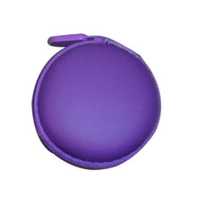 Colourful Portable Mini Round Hard Storage Case Bag for Earphone Headphone SD TF Cards Keys EF8