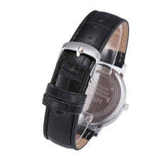 Luxury Fashion Crocodile Faux Leather Mens Analog Watch Wrist Watches relogio masculino EF8