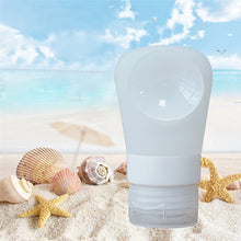 Makeup Refillable Bottles 38ml/60ml/90ml Travel Packing Ssilicone Press Bottles Set Lotion Shampoo Bath Container EF8