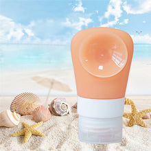 Makeup Refillable Bottles 38ml/60ml/90ml Travel Packing Ssilicone Press Bottles Set Lotion Shampoo Bath Container EF8