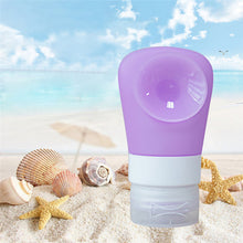 Makeup Refillable Bottles 38ml/60ml/90ml Travel Packing Ssilicone Press Bottles Set Lotion Shampoo Bath Container EF8