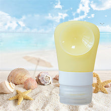 Makeup Refillable Bottles 38ml/60ml/90ml Travel Packing Ssilicone Press Bottles Set Lotion Shampoo Bath Container EF8