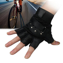 Men Soft Leather Driving Motorcycle Biker Outdoor Fingerless Gloves Special Forces Tactical Gloves EF8